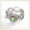 Anello Nodi tondini pietre